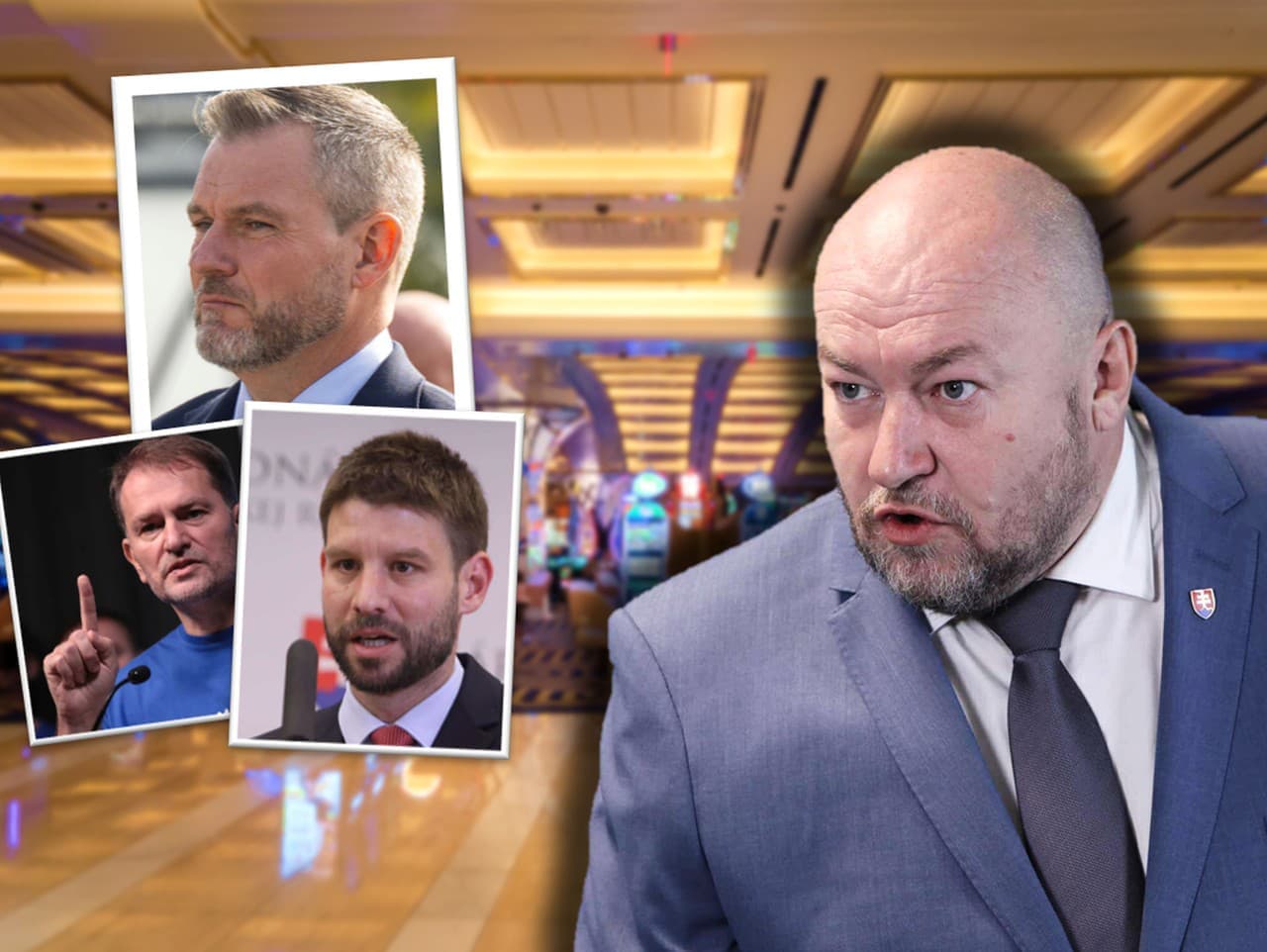 Pellegrini vrátil zákon o hazarde: Koalícia čelí výzvam