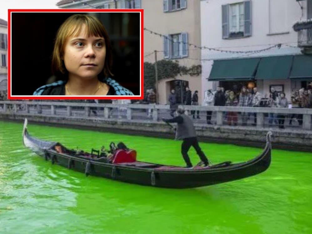 Greta Thunbergová a aktivisti znečistili Benátky: Ekologická katastrofa?