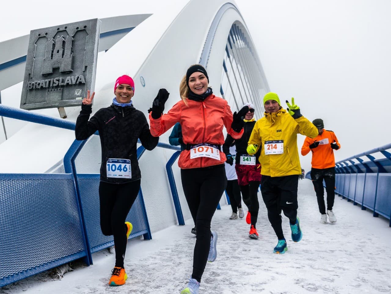 Silvestrovský beh v Bratislave priláka rekordný počet bežcov