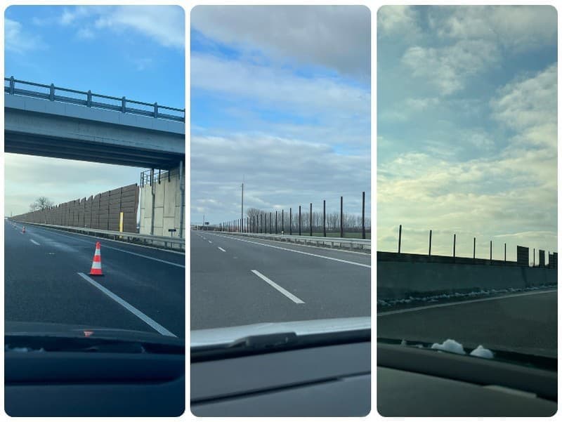 Nultý obchvat Bratislavy: Protihluková stena po piatich rokoch mení materiál