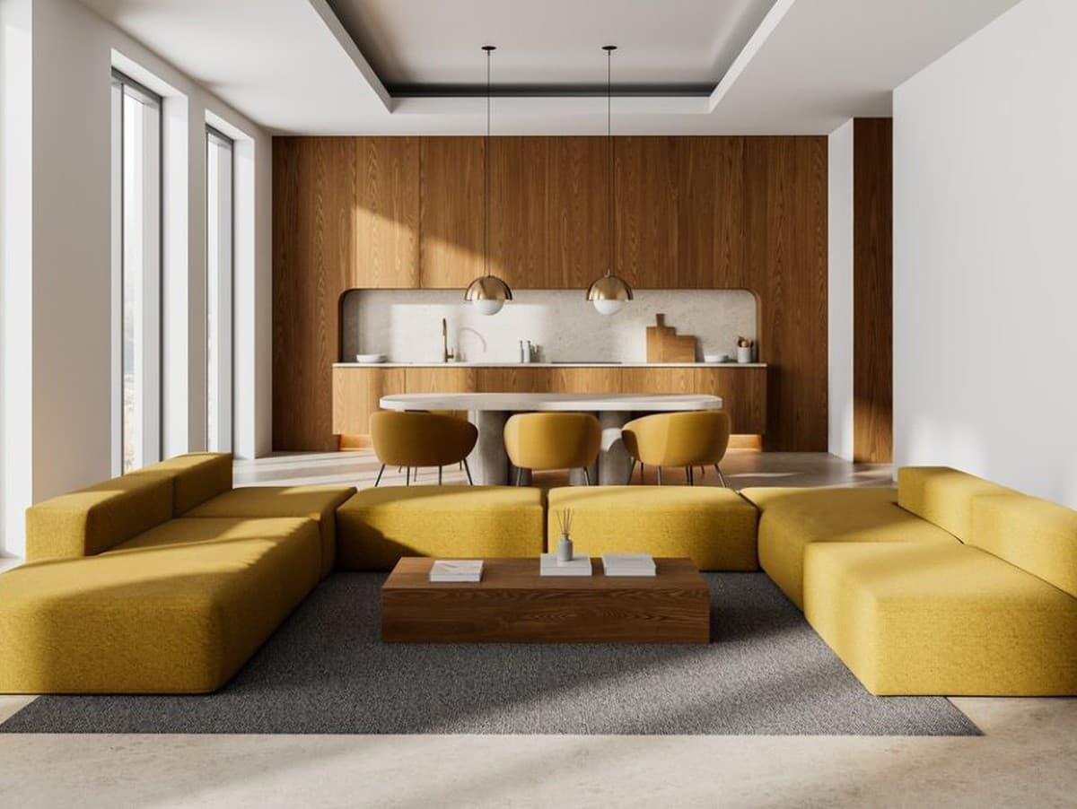 Kuchynské trendy 2026: Teplé drevo a korenisté linky