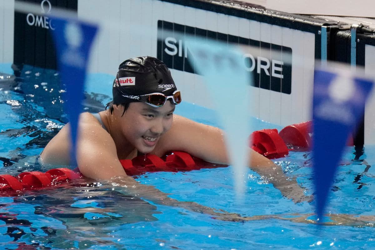 13-ročná plavkyňa Yu Zidi prekonala ázijský rekord