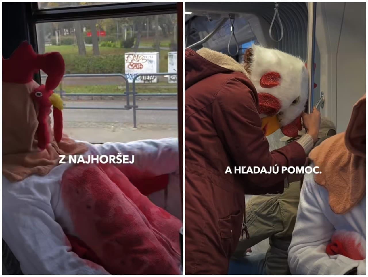 Protest doráňaných rýchlokurčiat zaskočil bratislavskú MHD