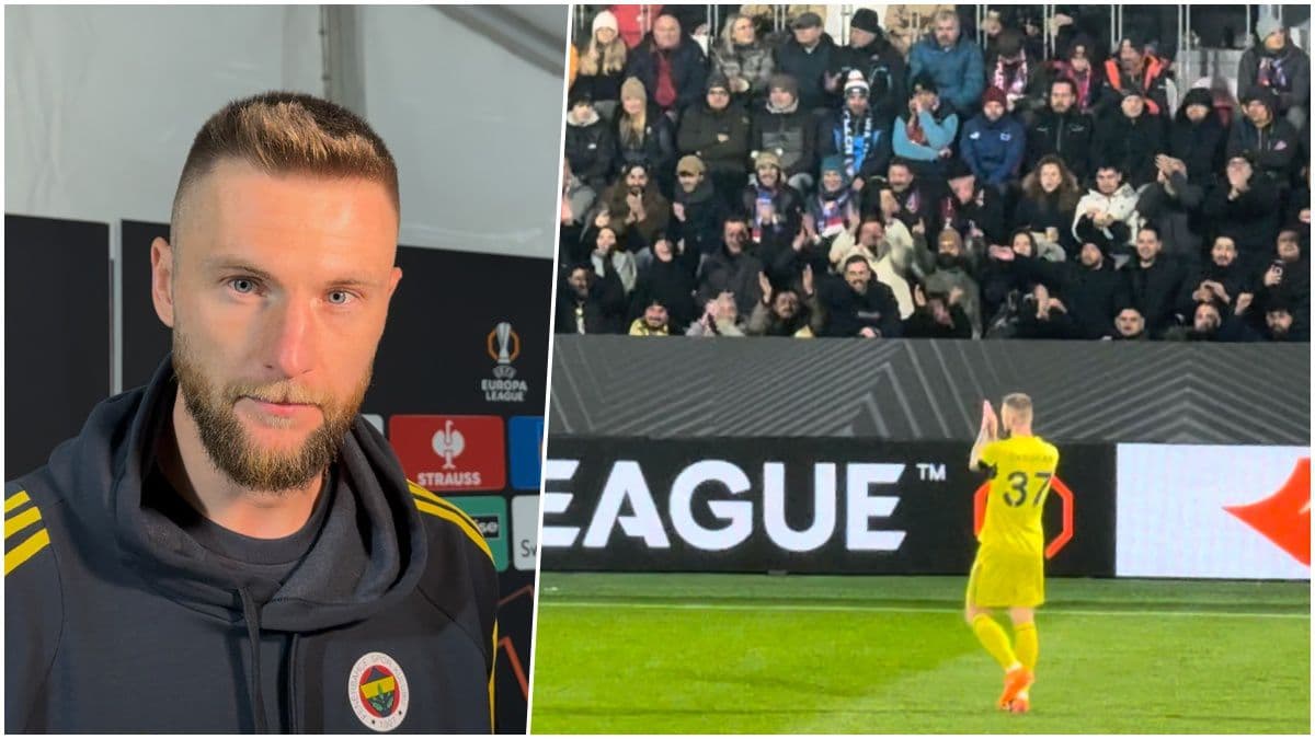 Milan Škriniar získal potlesk fanúšikov Plzne za skvelý výkon