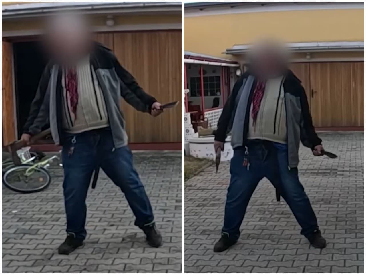 Agresívny muž so sekerou ohrozoval policajtov na Šumpersku