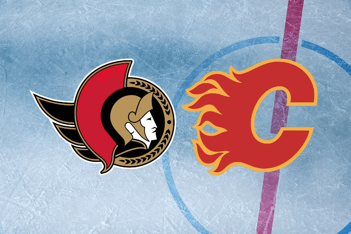 Ottawa Senators hostia Calgary Flames s Samuelom Honzekom
