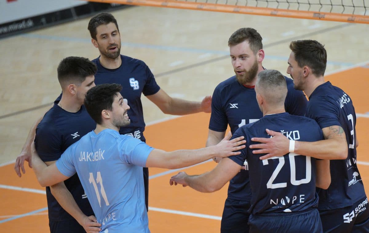 Slovan Bratislava a Nitra dominujú v extralige mužov