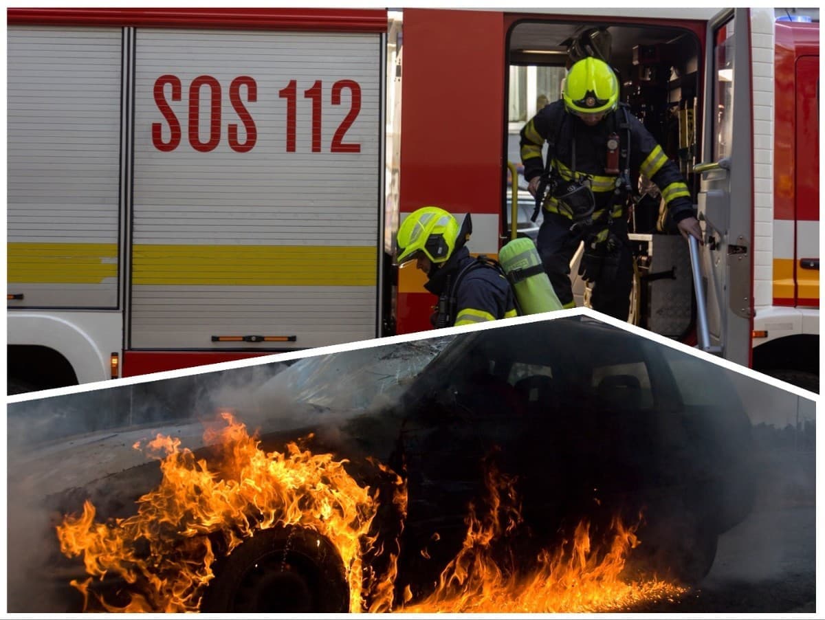 Požiar garáže v Lendaku: Hasiči zasahovali s piatimi vozidlami