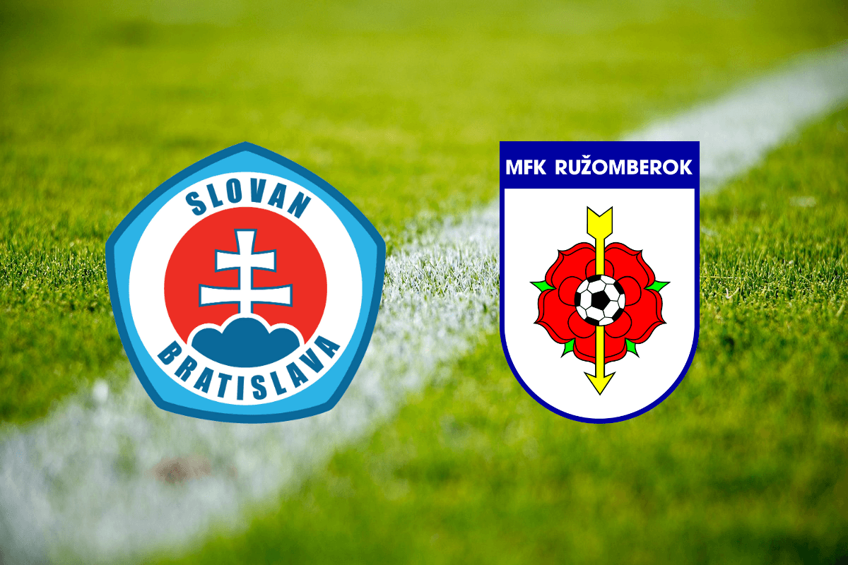 Slovan Bratislava hostí Ružomberok v 10. kole Niké ligy