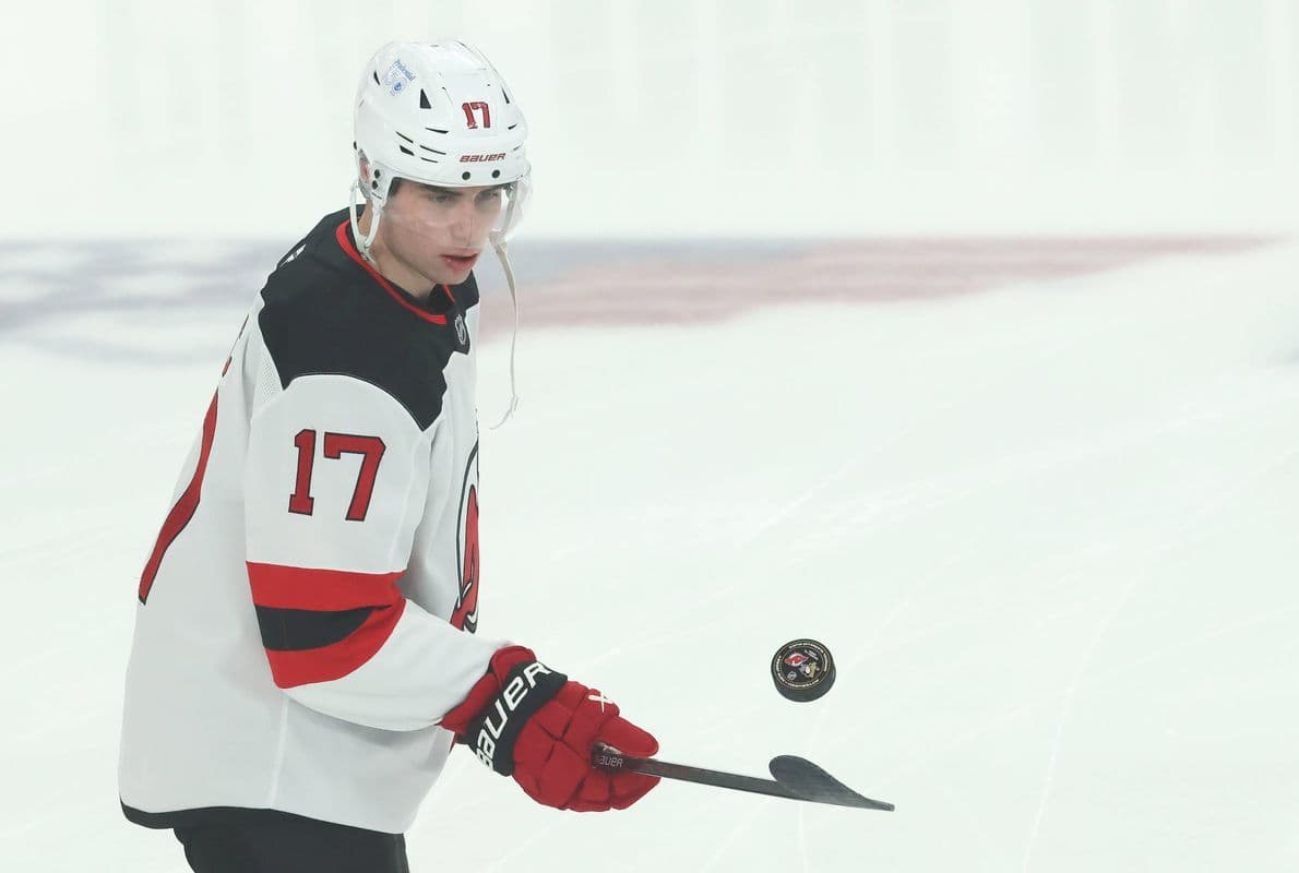 Šimon Nemec: Hetrik a boj o nový kontrakt v NHL