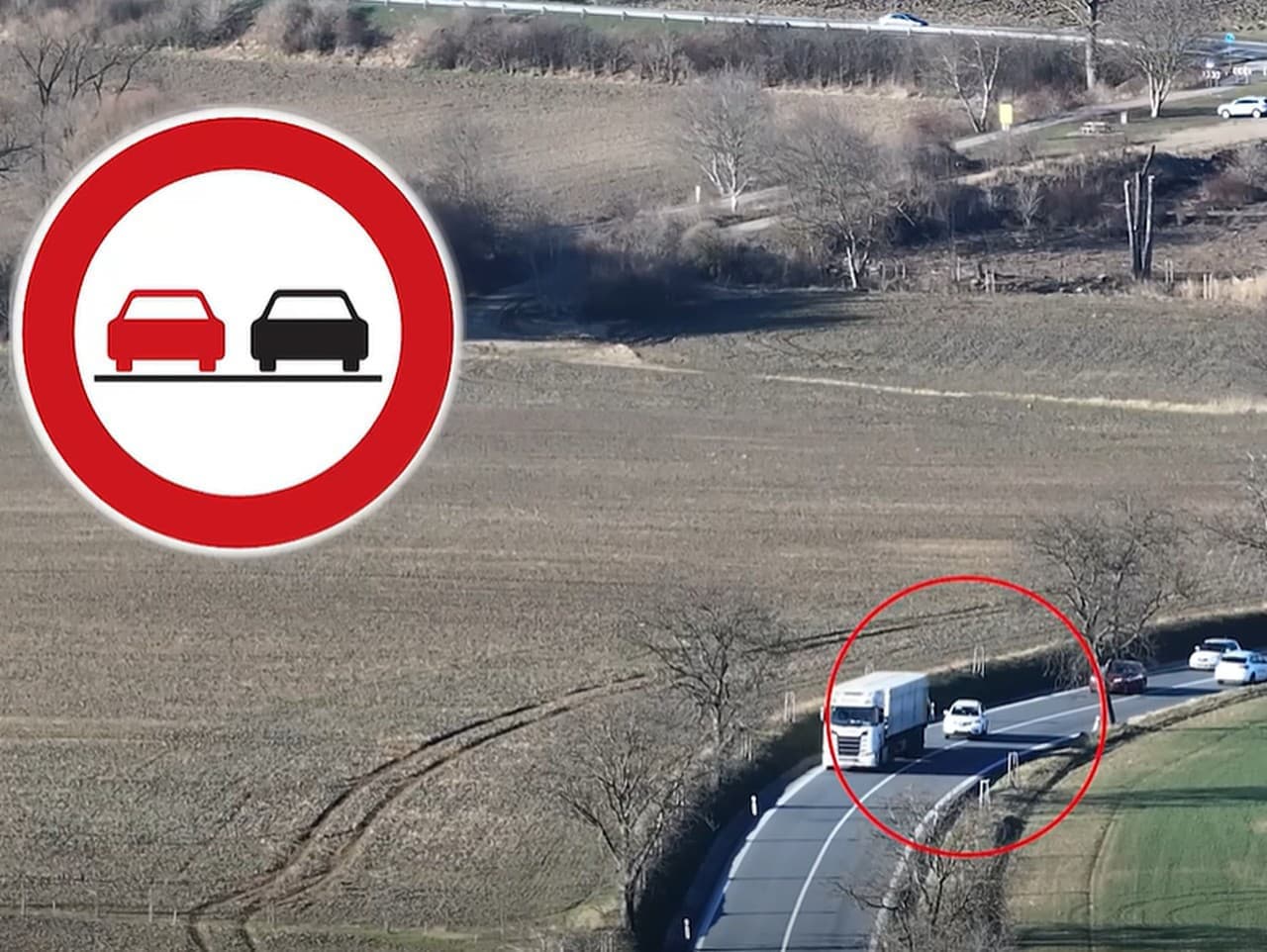 Nebezpečné predbiehanie spustilo reťazovú reakciu: vodiči dostali pokuty