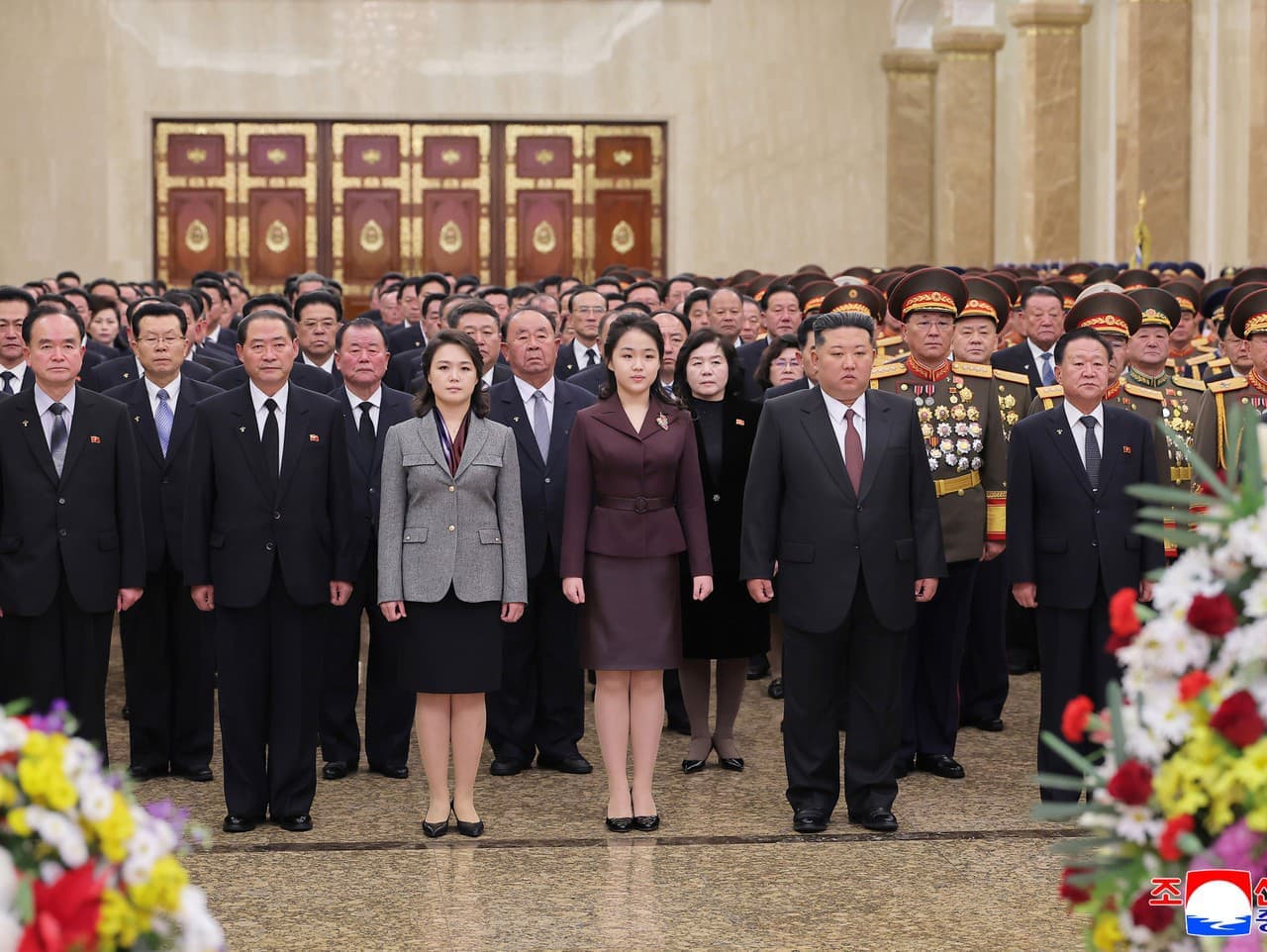 Dcéra Kim Čong-una prvýkrát navštívila rodinné mauzóleum
