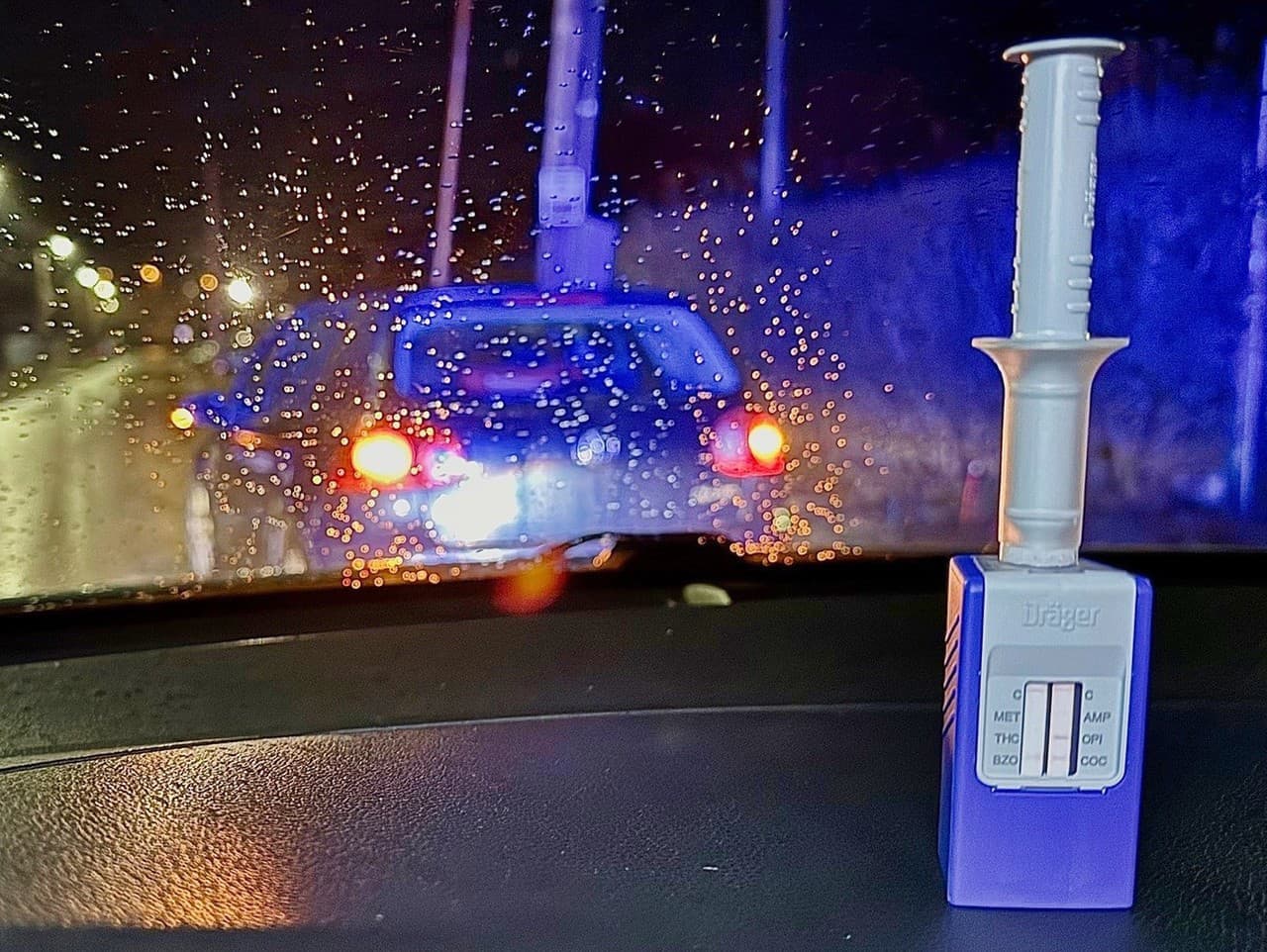 Drogový koktail za volantom: Vodič v Šali s piatimi zakázanými látkami