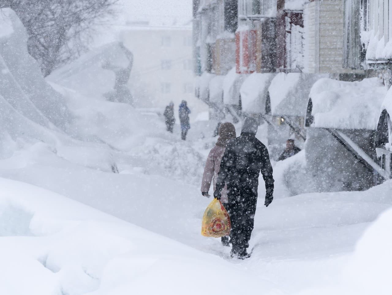 Kamčatka čelí historickej snehovej kalamite