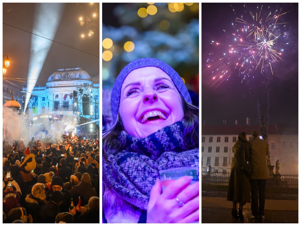 Silvestrovské oslavy na Slovensku: Program od Bratislavy po Košice