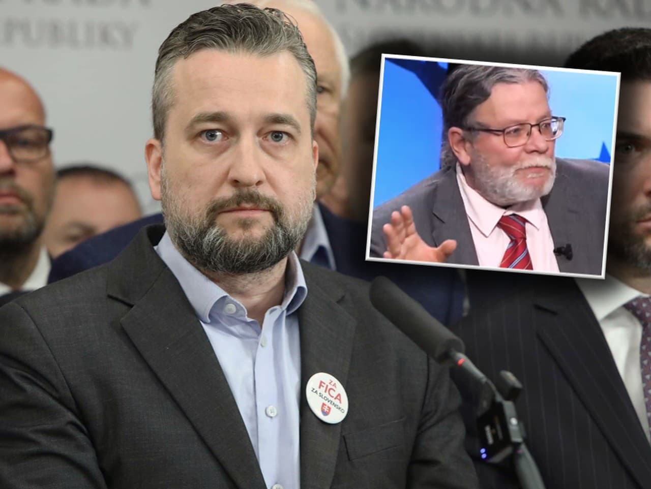 Blaha a Vondra: Hnev a odchod zo štúdia v živom vysielaní