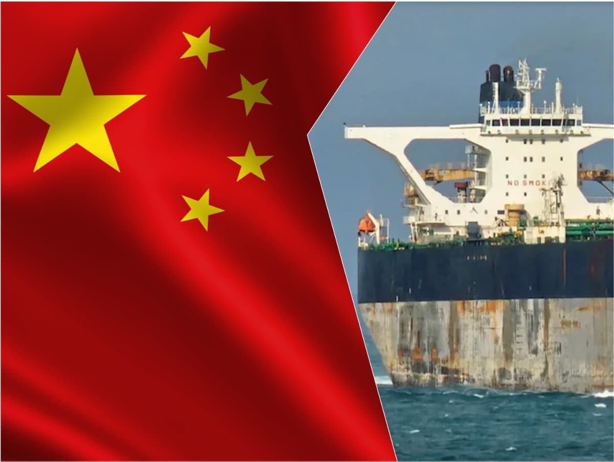 Čína ostro kritizuje USA za zadržanie tankera s ruskou vlajkou