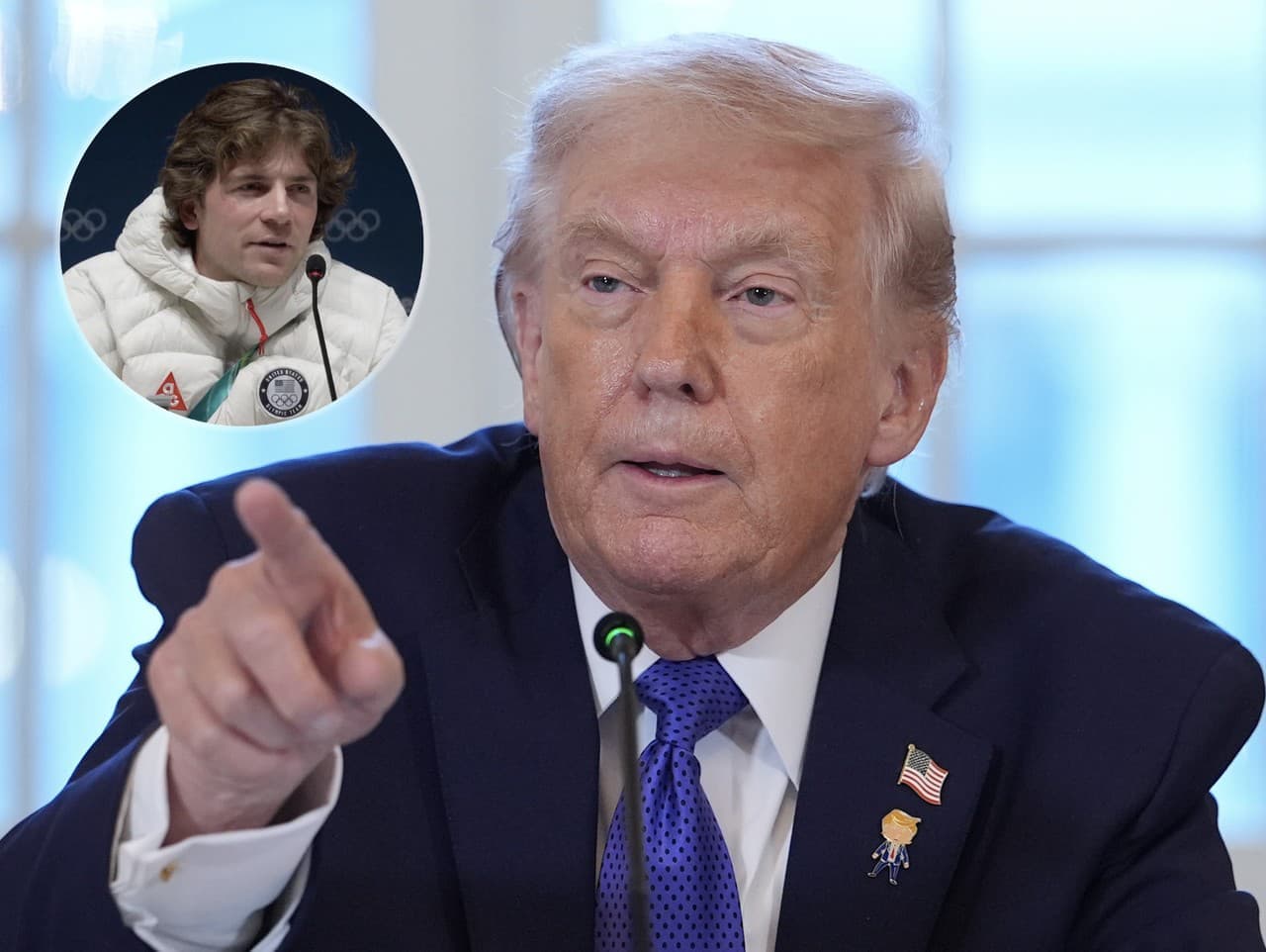 Trump ostro kritizuje amerického olympionika Huntera Hessa