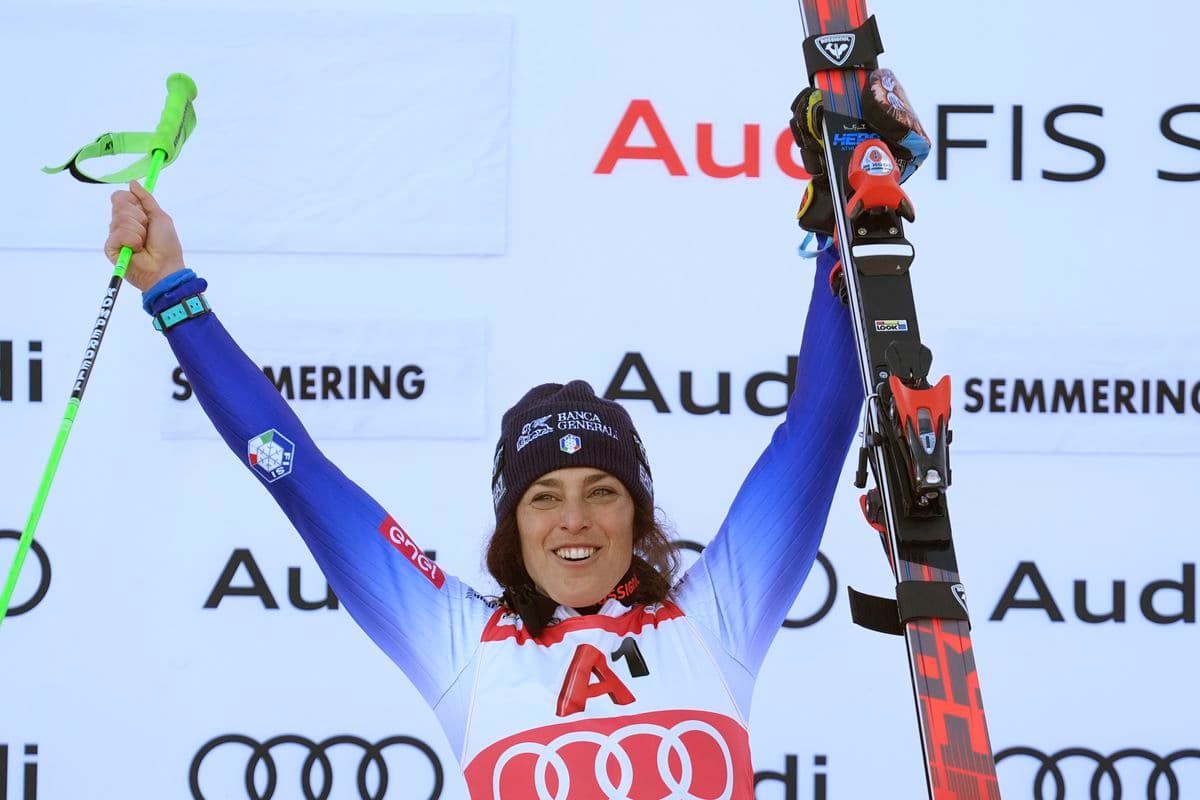 Federica Brignoneová sa vrátila do tréningu po vážnom zranení