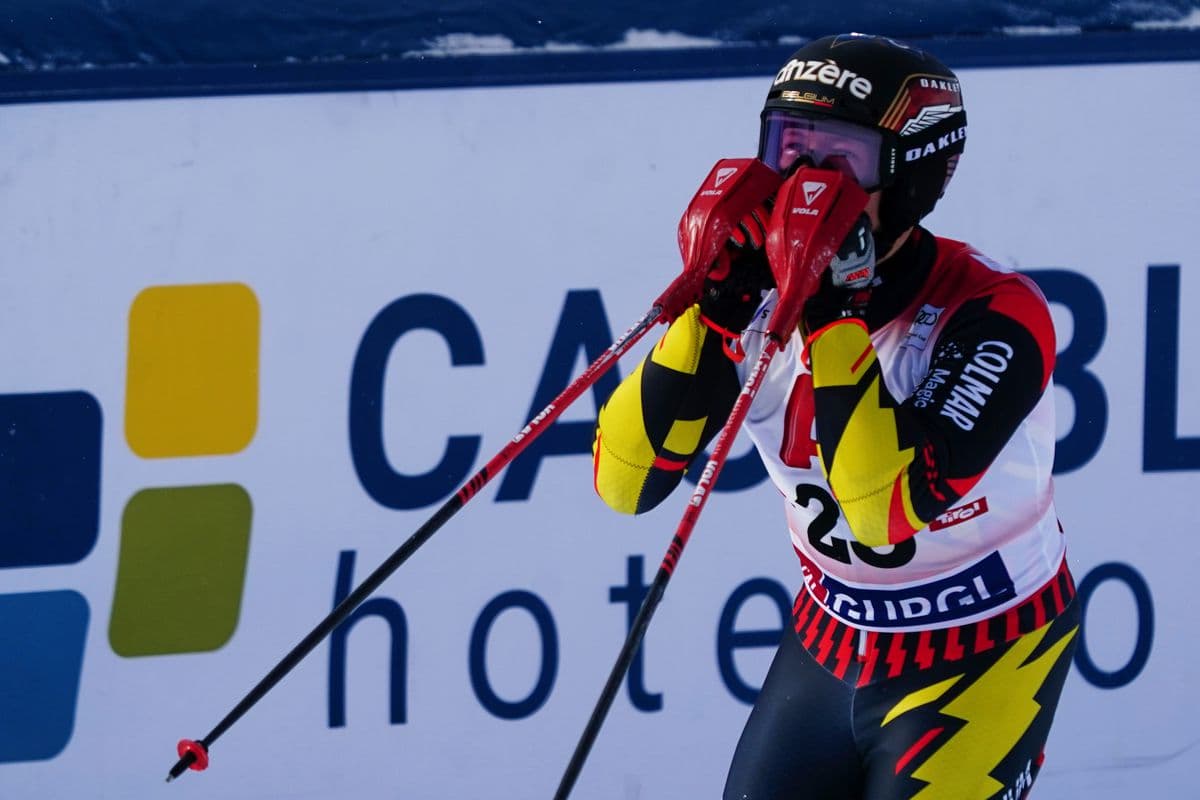 Belgický slalomár Armand Marchant zahanbil lyžiarske veľmoci