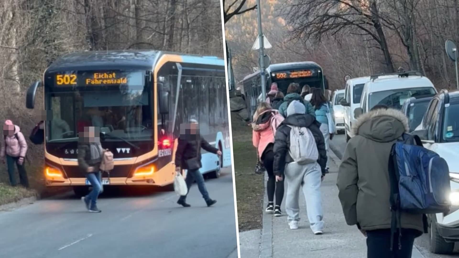 Elektrické autobusy v Innsbrucku: Cestujúci musia vystúpiť a pokračovať pešo