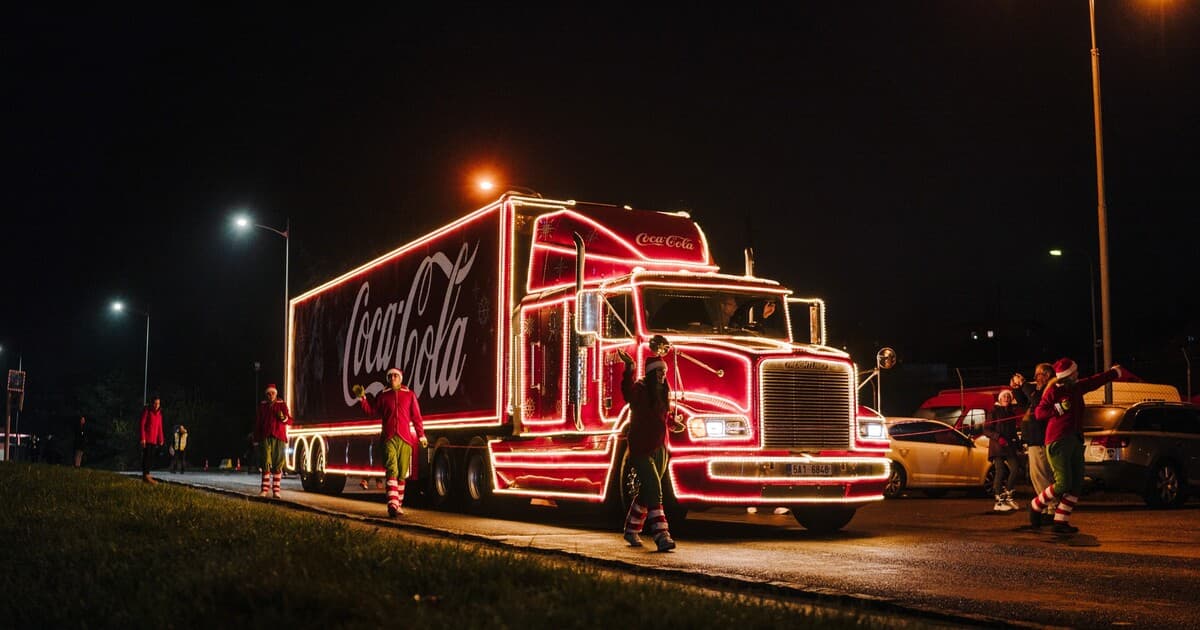 Coca-Cola kamión prichádza: Vianočná atmosféra v Bratislave a ďalších mestách