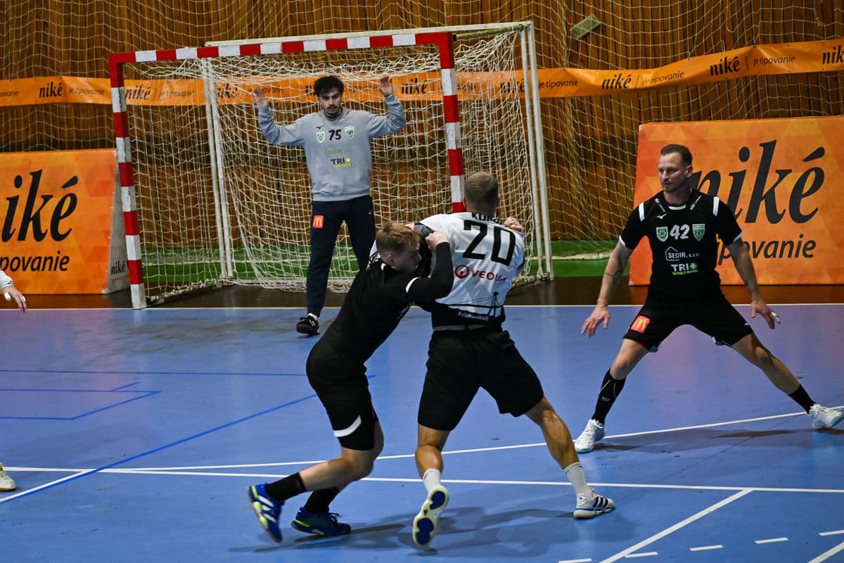 Nové Zámky tesne porazili Bratislavu v Niké Handball Extralige