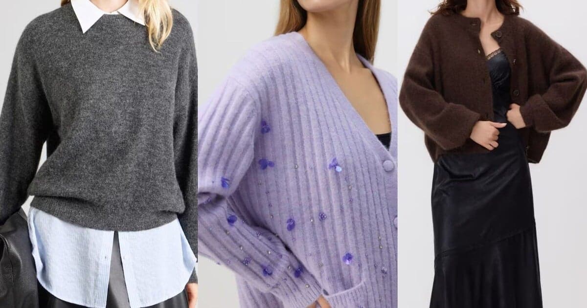 Must-have svetre pre ženy na jeseň/zimu 2025