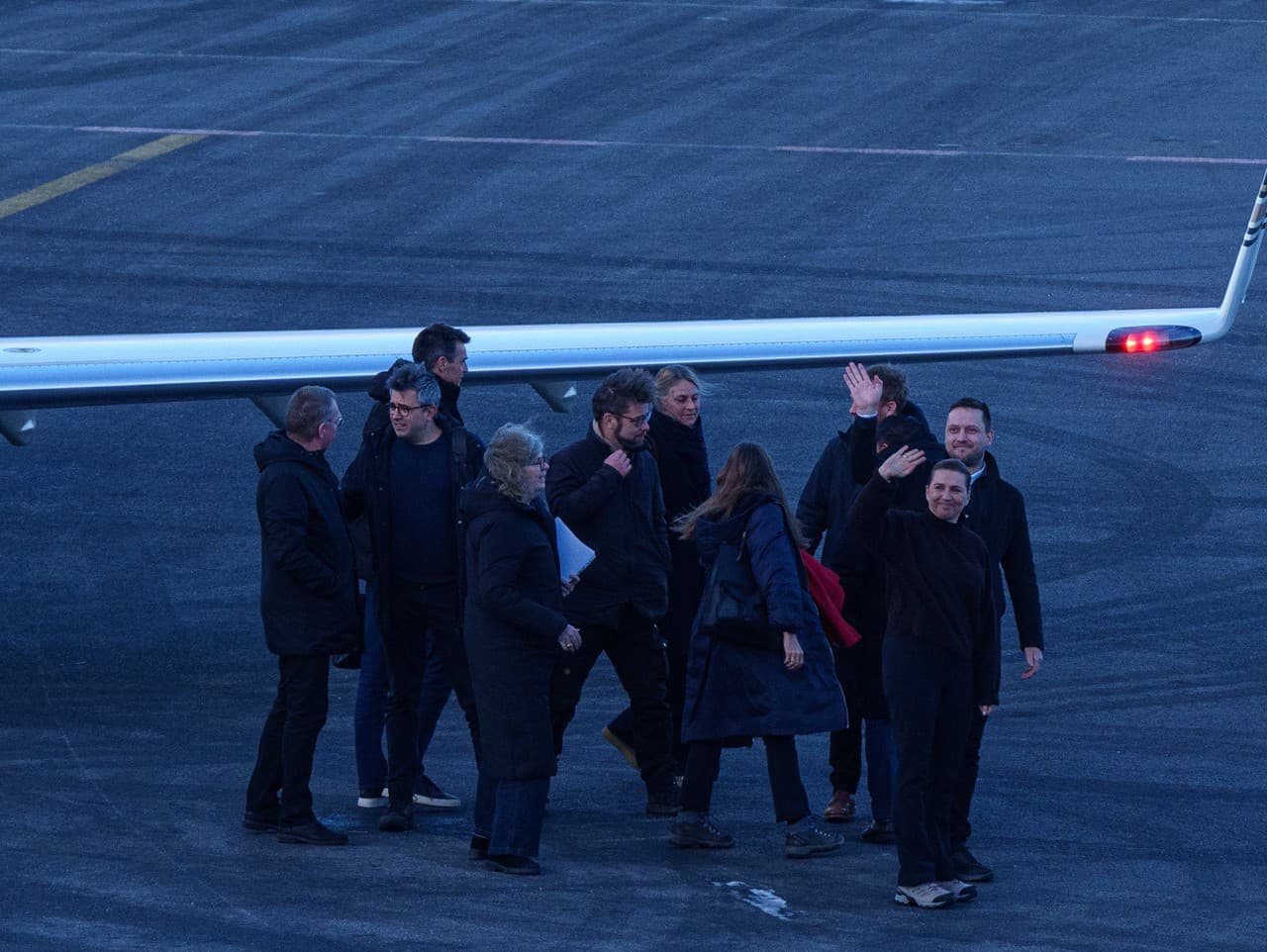 Dánska premiérka Mette Frederiksenová navštívila Grónsko