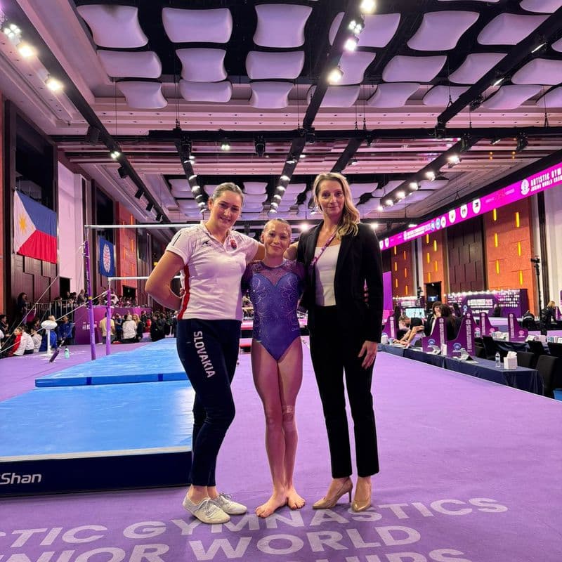 Lucia Piliarová na MSJ v gymnastike: desiate miesto vo viacboji