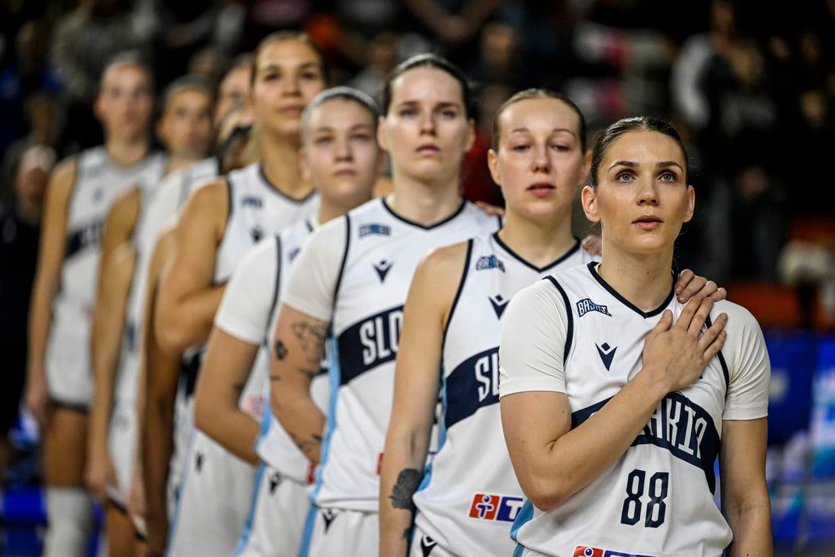 Slovenky oslavujú prvé víťazstvo v kvalifikácii ME 2027