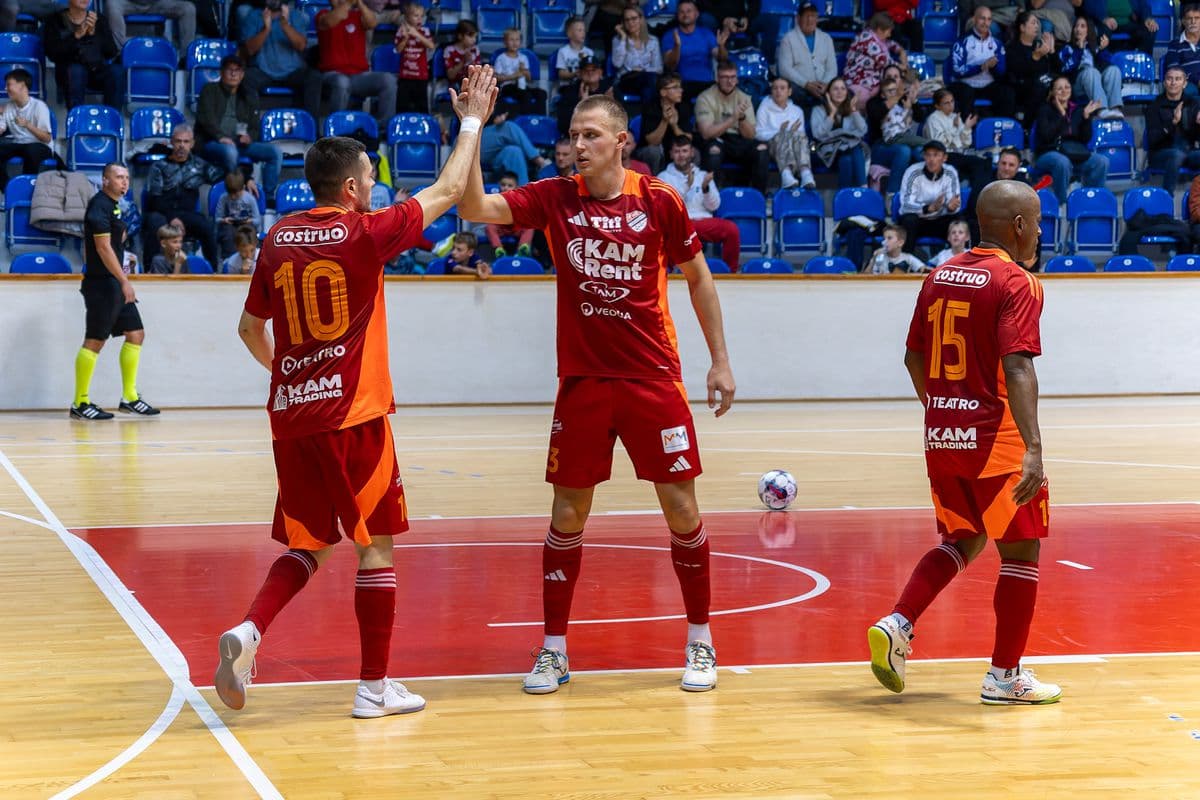 Lučenecký futsal v Lige majstrov: Úspešný štart s jasným víťazstvom