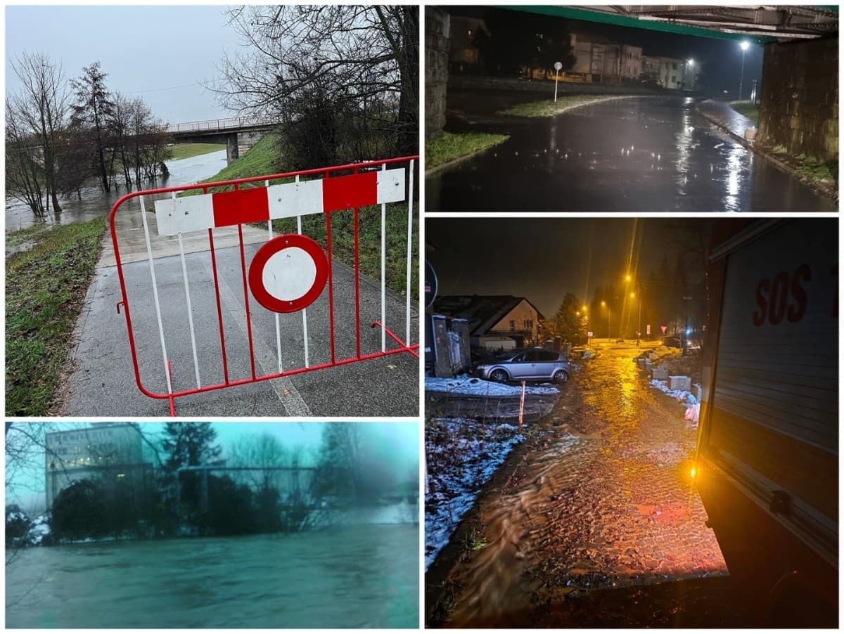 Slovensko čelí záplavám: Rieky sa vylievajú a situácia sa zhoršuje