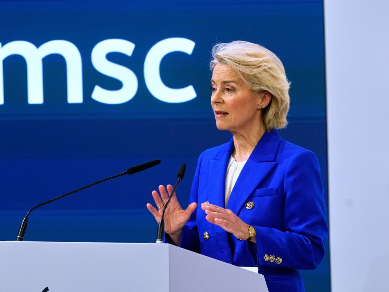 EÚ čelí výzvam na Blízkom východe, Von der Leyenová volá po deeskalácii