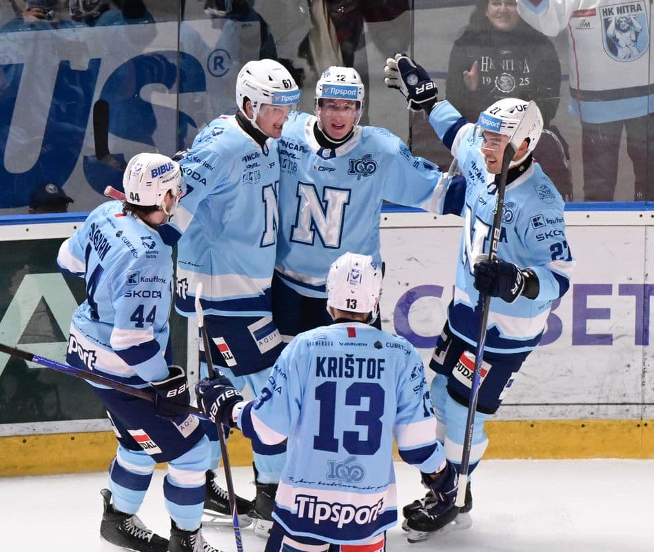 HK Nitra triumfuje nad HC Prešov v Tipsport lige