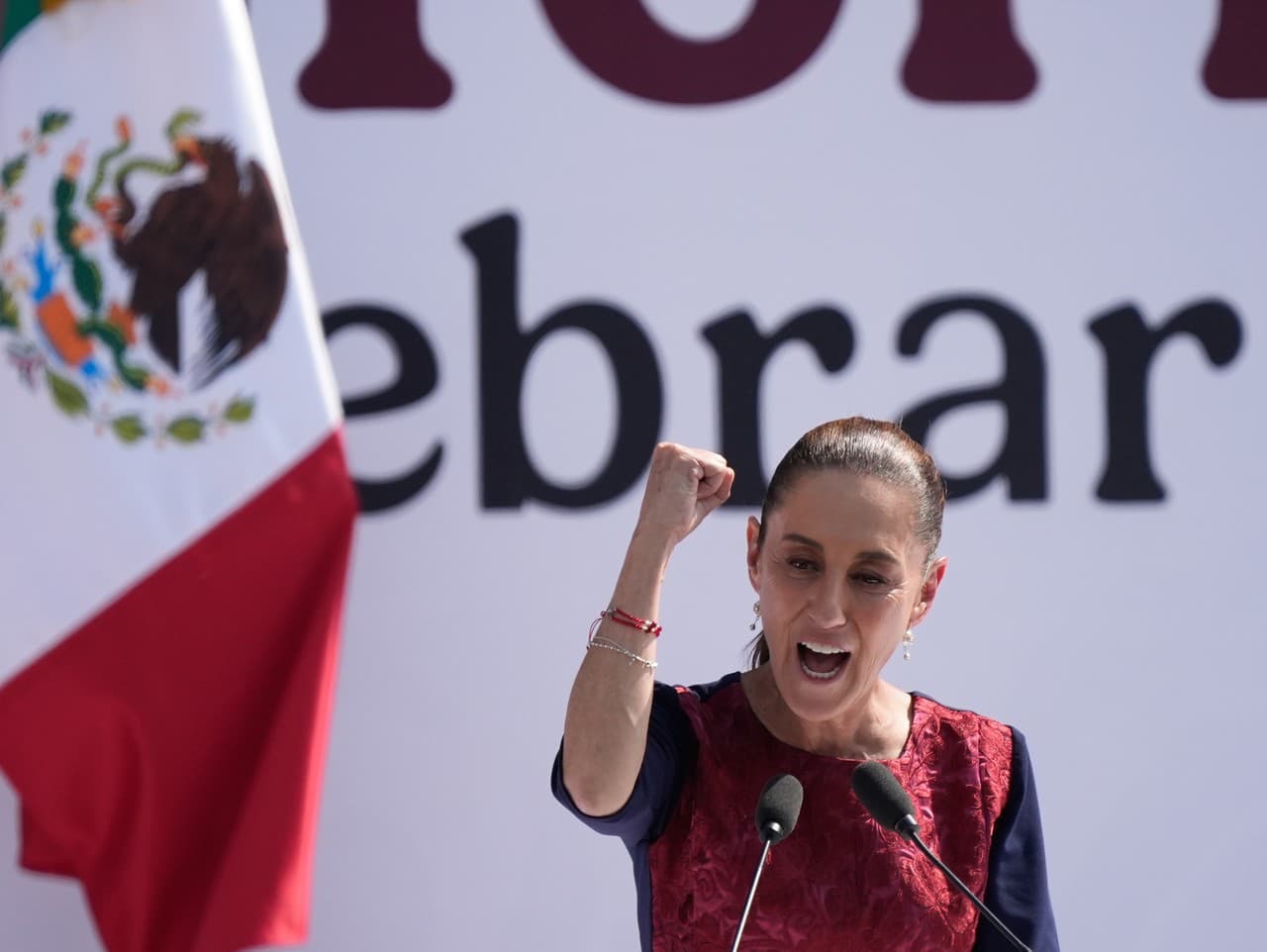 Mexická prezidentka kritizuje Trumpovu dominanciu na americkom kontinente