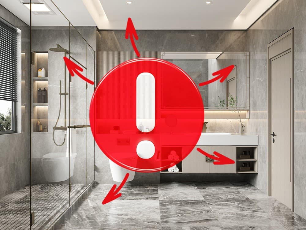 9 bežných chýb v kúpeľni, ktoré vám zvyšujú náklady