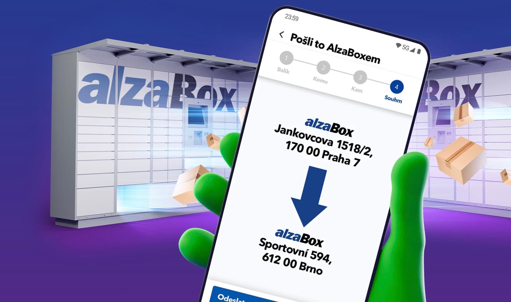 Slovenská pošta rozširuje doručenie do Alzaboxov