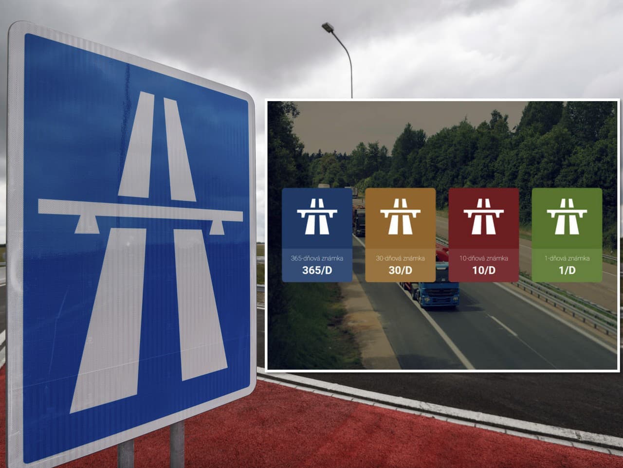 Diaľničné známky na rok 2026 už v predaji: Ceny sú rovnaké