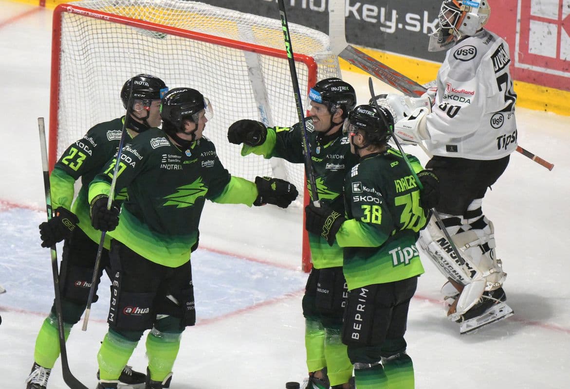 HC Košice zdolali Žilinu v napínavom zápase Tipsport ligy