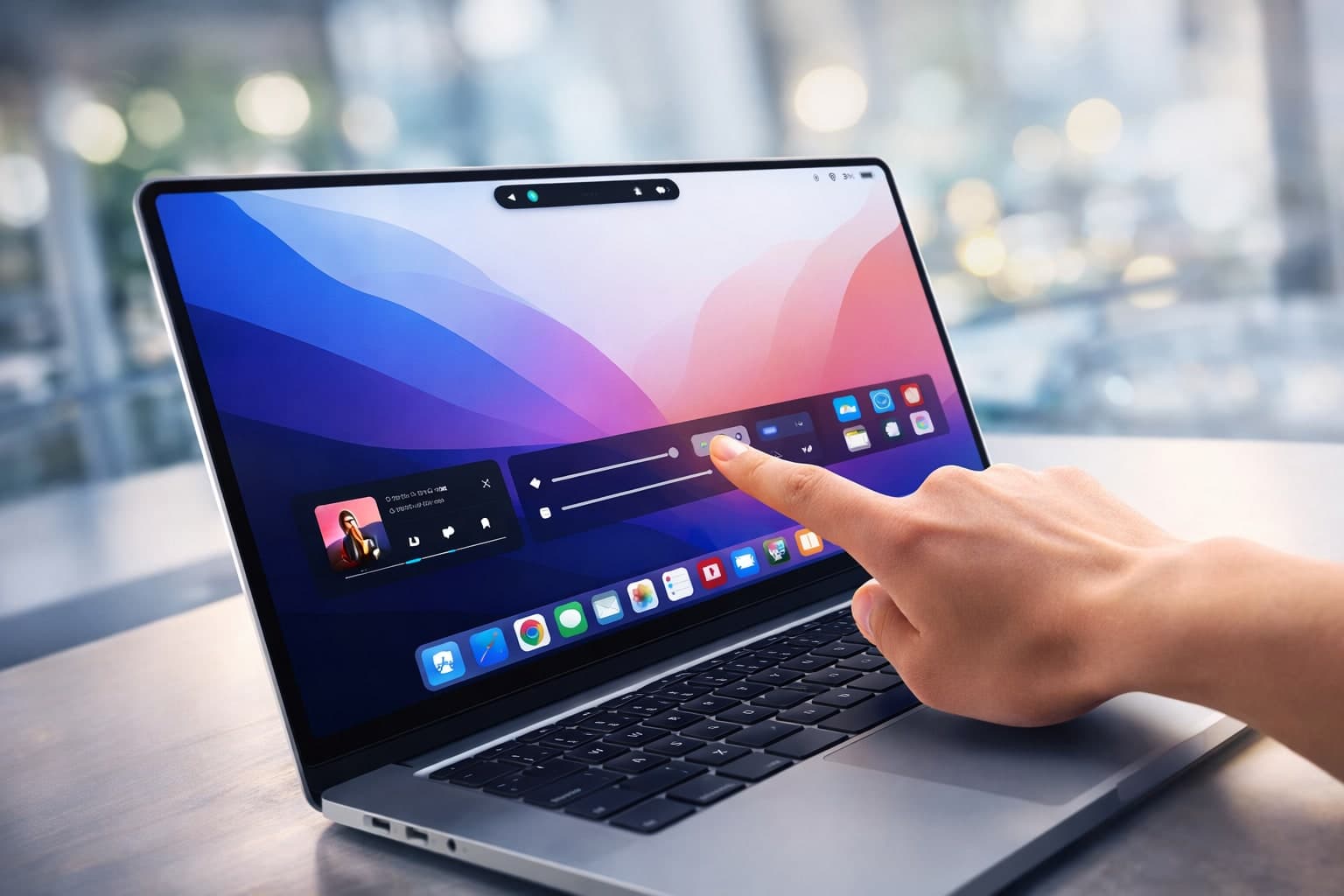 Apple pripravuje MacBook Ultra s OLED displejom a dotykovým ovládaním