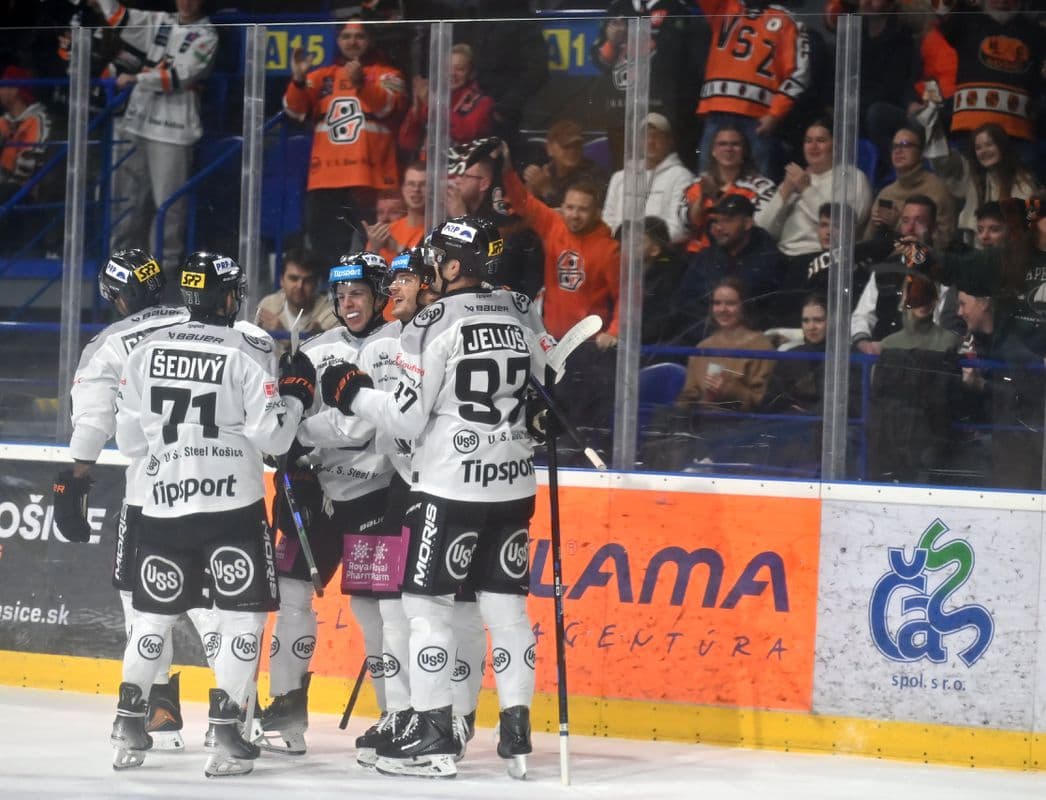 Košice dominovali v derby, Prešov dostal výprask 6:1