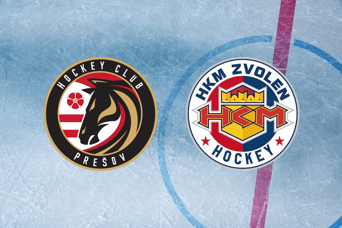 Hokejový súboj: HC Prešov vs. HKM Zvolen v Tipsport lige