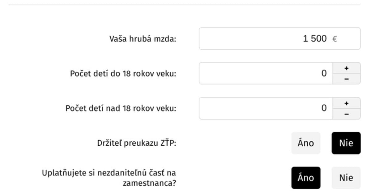 Ako si vypočítať čistú mzdu v roku 2026?