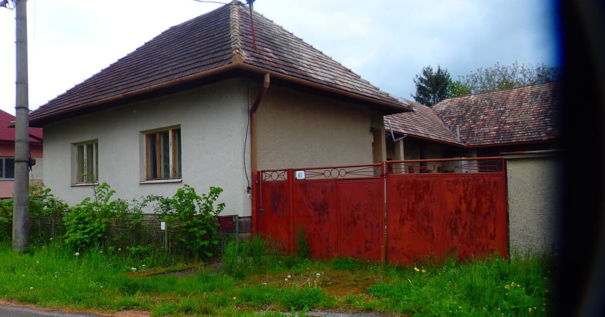 Štát predáva rodinný dom na strednom Slovensku za 51 400 eur