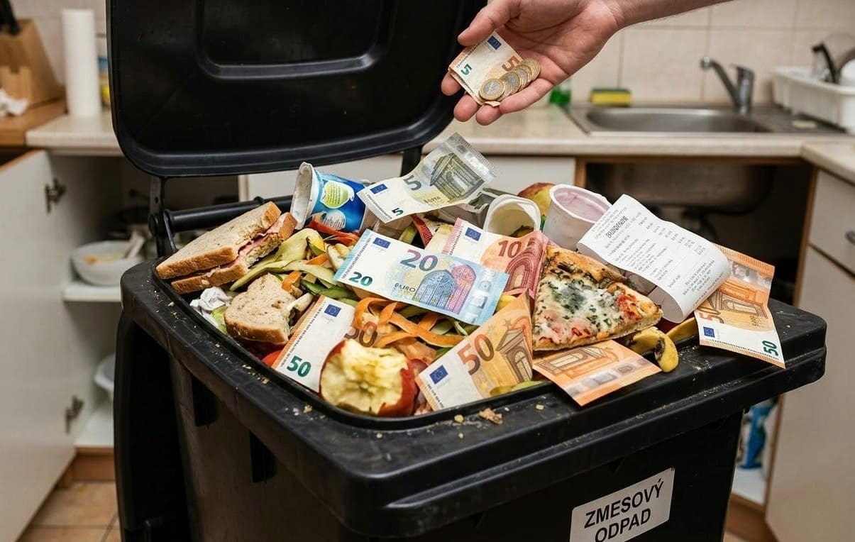 Slováci ročne vyhodia 110 kg potravín: Ako ušetriť 150 € ročne?