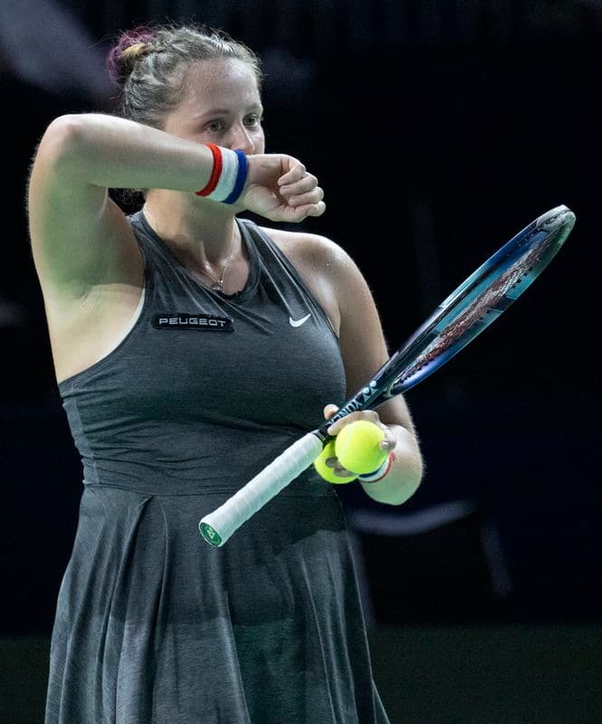 Hrunčáková zabezpečila Slovensku prvý bod v Pohári Billie Jean Kingovej