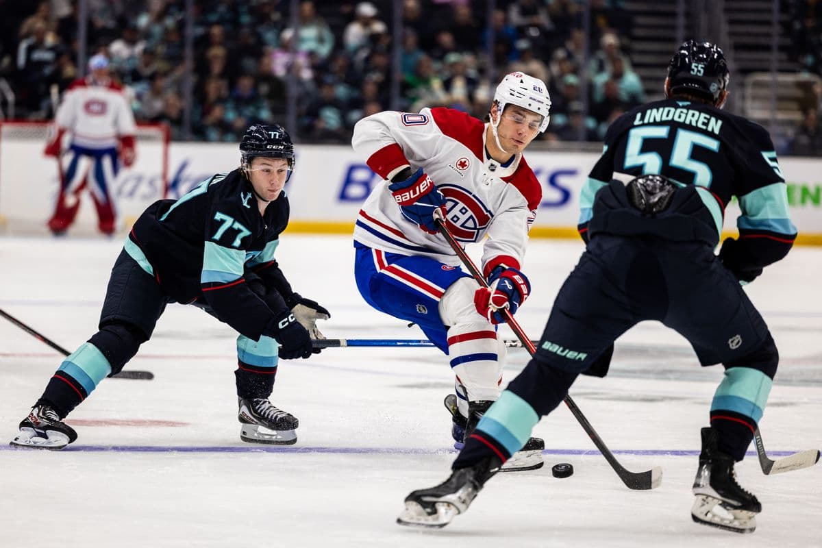 Juraj Slafkovský: Tretí najlepší defenzívny útočník NHL