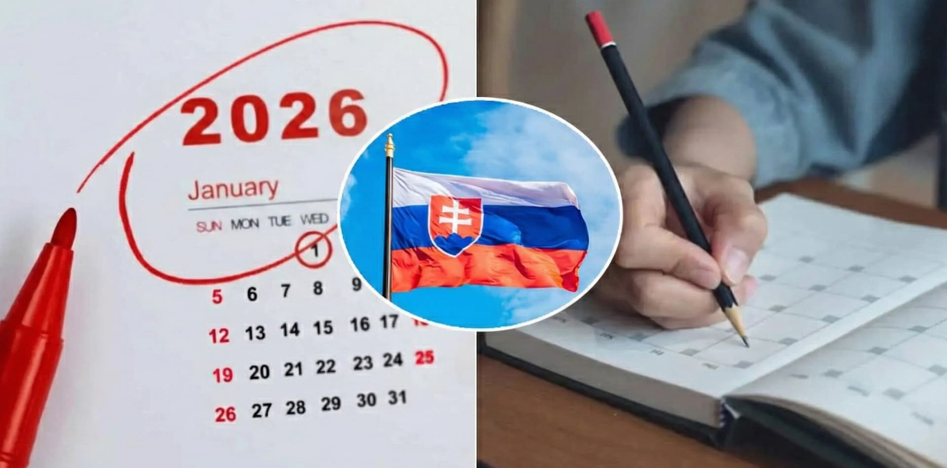 Rok 2026: Zmeny v sviatkoch a prázdninách na obzore