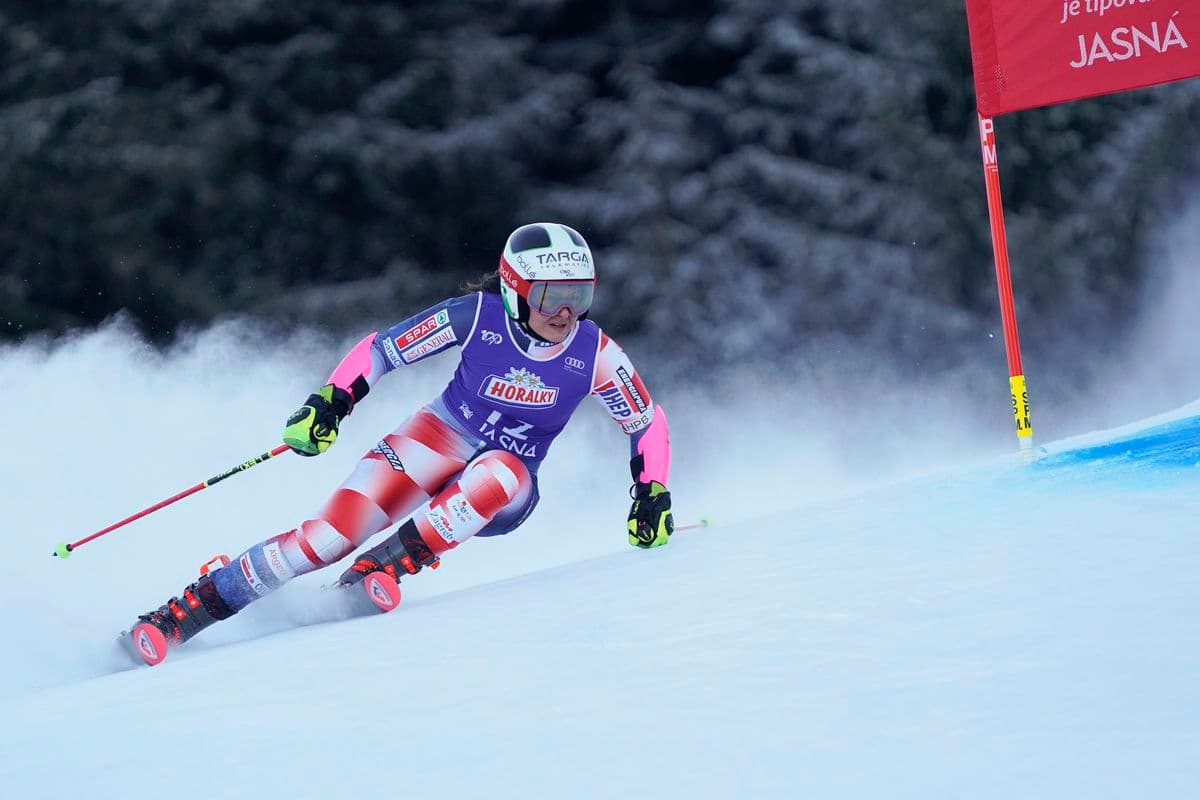 Zrinka Ljutičová: Kráľovná slalomu s podporou Mikaely Shiffrinovej
